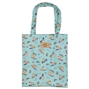 Waterproof Corgi Puppy Large Tote Shoulder Bag Travel Purse